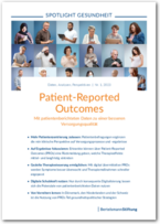 Cover SPOTLIGHT Gesundheit: Patient-Reported Outcomes