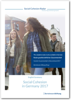 Cover Social Cohesion in Germany 2017