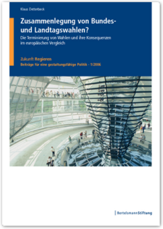 Cover Zusammenlegung von Bundes- und Landtagswahlen?