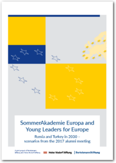 Cover SommerAkademie Europa and Young Leaders for Europe