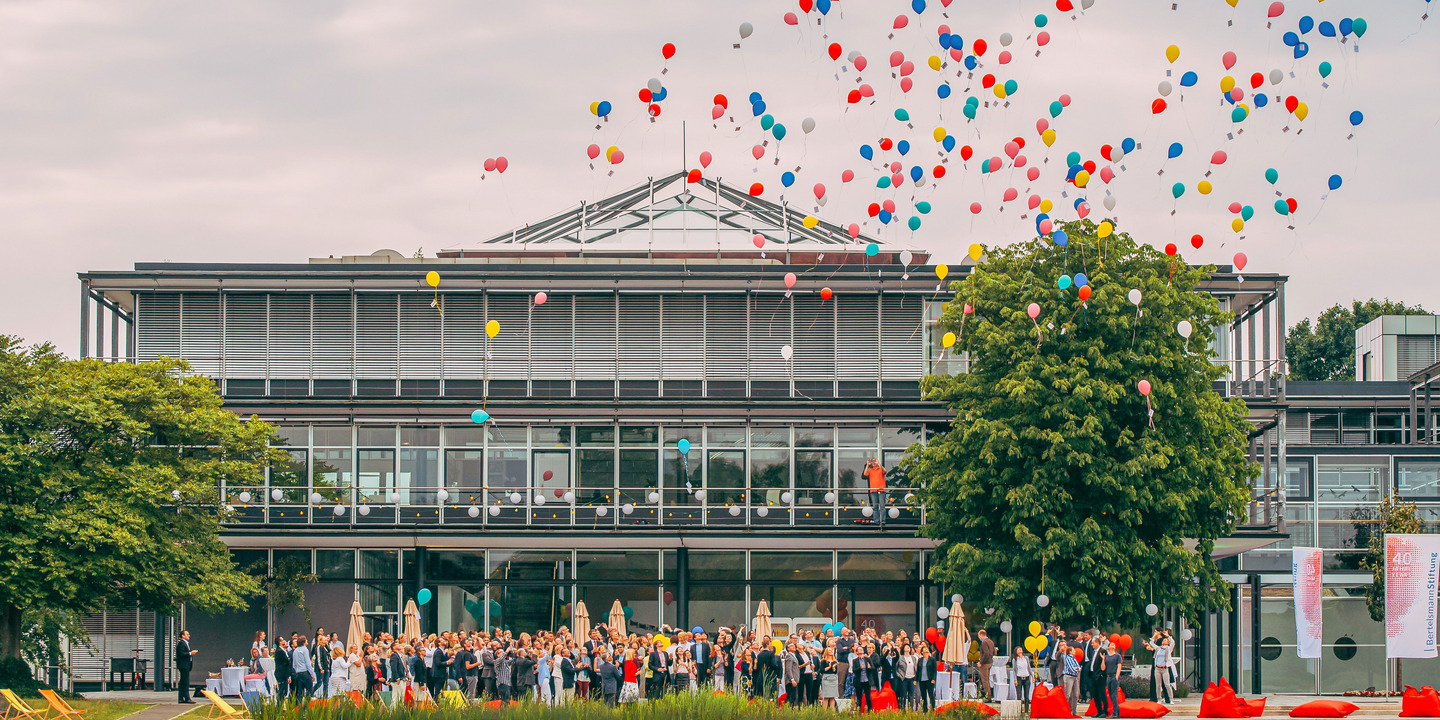 Bertelsmann Stiftung in the summer