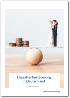 Cover Ehegattenbesteuerung in Deutschland