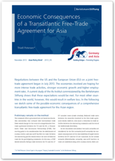 Cover Economic Consequences of a TTIP for Asia