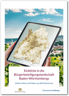 Cover Einblicke in die  Beteiligungslandschaft  Baden-Württembergs