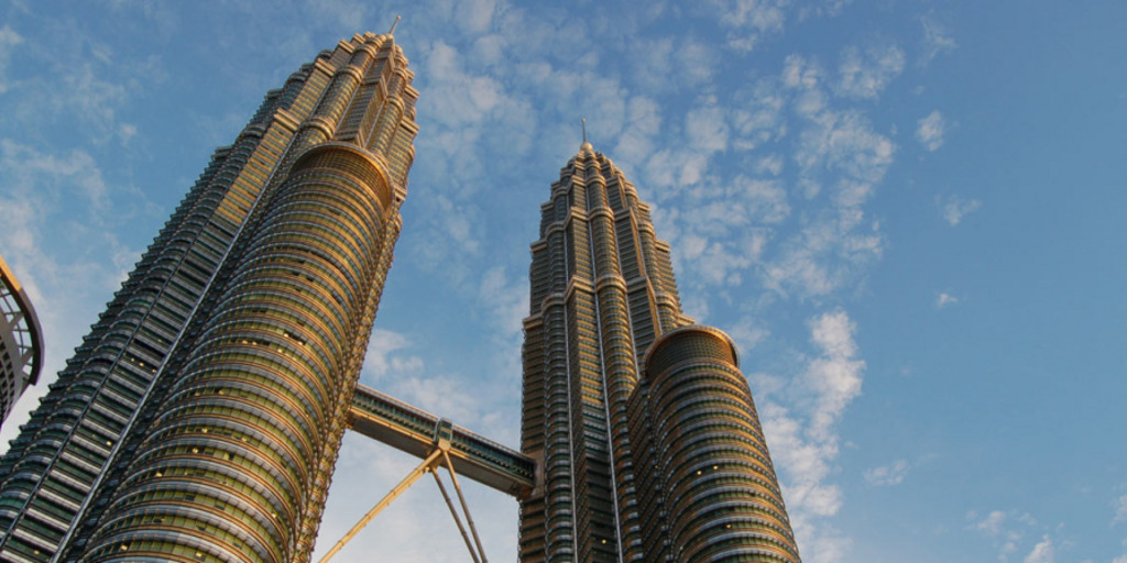 Die Petronas Towers, Wahrzeichen des GES-Tagungsortes Kuala Lumpur.