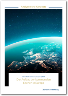 Cover Der Aufbau der kommunalen Ebenen in Europa