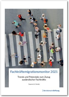 Cover Fachkräftemigrationsmonitor 2021