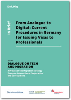 Cover From Analogue to Digital: Current Procedures in Germany for Issuing Visas to Professionals