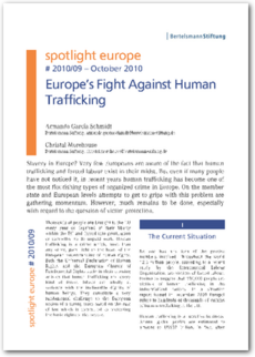 Cover spotlight europe 09/2010: Europe’s Fight Against Human Trafficking