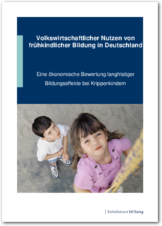 Cover Volkswirtschaftlicher Nutzen von frühkindlicher Bildung in Deutschland