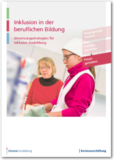 Cover Inklusion in der beruflichen Bildung - Praxis gestalten