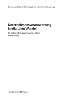 Cover Unternehmensverantwortung im digitalen Wandel