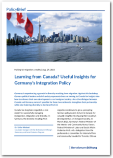 Cover Learning from Canada?