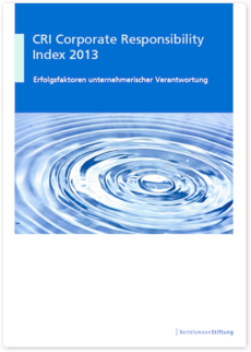 Cover CRI Corporate Responsibility Index 2013