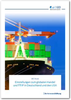 Cover Einstellungen zum globalen Handel und TTIP in Deutschland und den USA