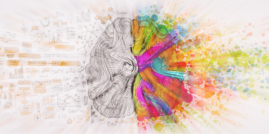 Linke und rechte Gehirnhälfte - Logisches und rationales Denken vs. Emotion und Intuition