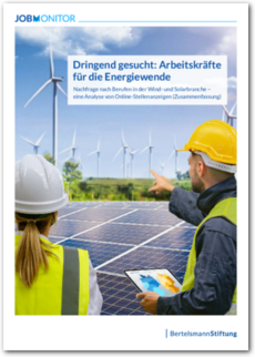 Cover Zusammenfassung Berufe in der Wind- und Solarenergie