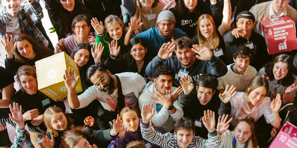 Teilnehmende des Youth Empowerment Hub 2024