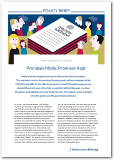 Cover EINWURF 1/2018 EN - Promises Made, Promises Kept