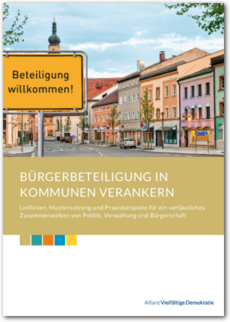 Cover Bürgerbeteiligung in Kommunen verankern