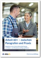 Cover Arbeit 60+ – zwischen Paragrafen und Praxis
