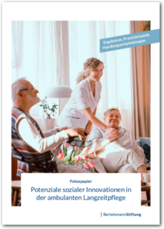 Cover Potenziale sozialer Innovationen in der ambulanten Langzeitpflege