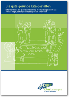 Cover Die gute gesunde Kita gestalten Referenzrahmen