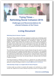 Cover Trying Times 2019 – Living Document