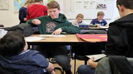 Bild aus der Marie-Kahle-Gesamtschule in Bonn, eine der Preisträgerschulen des Jakob-Muth Preises