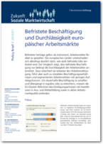 Cover Policy Brief # 2016/01: Befristete Beschäftigung und Durchlässigkeit europäischer Arbeitsmärkte