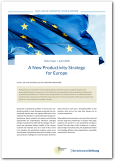 Cover A New Productivity Strategy for Europe