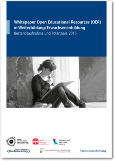 Cover Whitepaper OER Weiterbildung