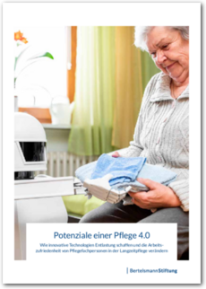 Cover Potenziale einer Pflege 4.0