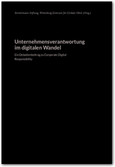 Cover Unternehmensverantwortung im digitalen Wandel