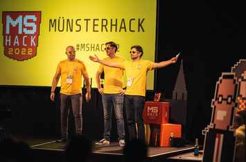 Teilnehmer beim Münster Hack