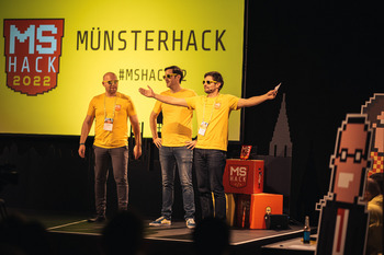 Teilnehmer beim Münster Hack