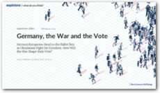 Cover Germany, the War and the Vote