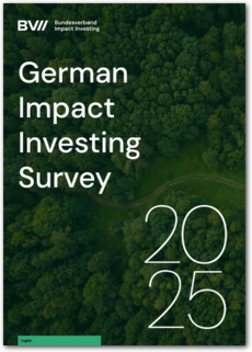 Cover German Impact Investing Survey 2025