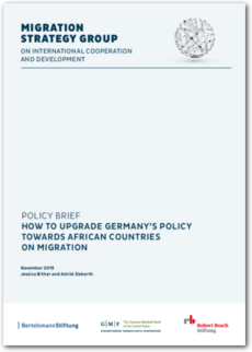 Cover How to upgrade Germany's Policy towards African Countries on Migration