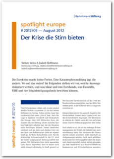 Cover spotlight europe 05/2012: Der Krise die Stirn bieten