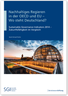 Cover Nachhaltiges Regieren in der OECD und EU – Wo steht Deutschland?