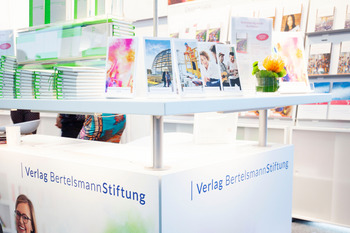 Verlagsstand auf der Buchmesse Frankfurt