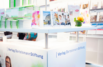 Verlagsstand auf der Buchmesse Frankfurt