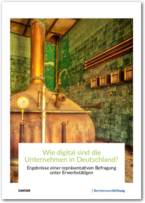 Cover Wie digital sind die Unternehmen in Deutschland?