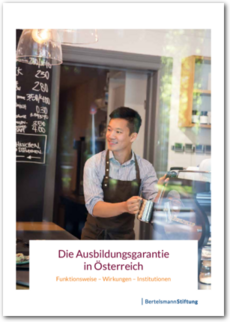 Cover Die Ausbildungsgarantie in Österreich