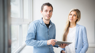 Protrait von Mediengestalter in der Werbebranche