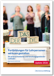 Cover Fortbildungen für Lehrpersonen wirksam gestalten
