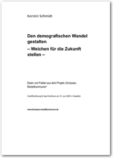 Cover Den demografischen Wandel gestalten