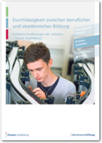 Cover Durchlässigkeit zwischen beruflicher und akademischer Bildung - Position beziehen