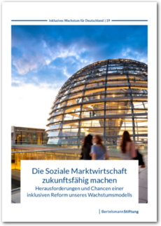 Cover Inklusives Wachstum für Deutschland 19: Die Soziale Marktwirtschaft zukunftsfähig machen